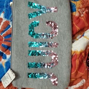Juicy Couture sequin wristlet-